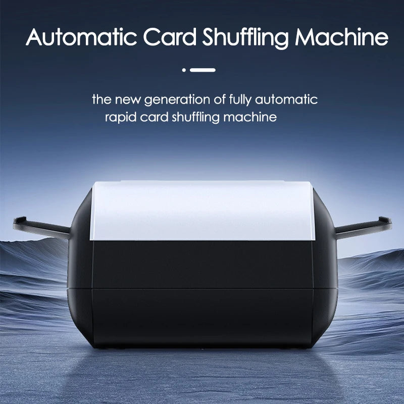 Automatic Card Shuffler 2 Decks Playing Cards Shuffling Machine Poker Card Mixer for Board Games Educational Card Game Accessory