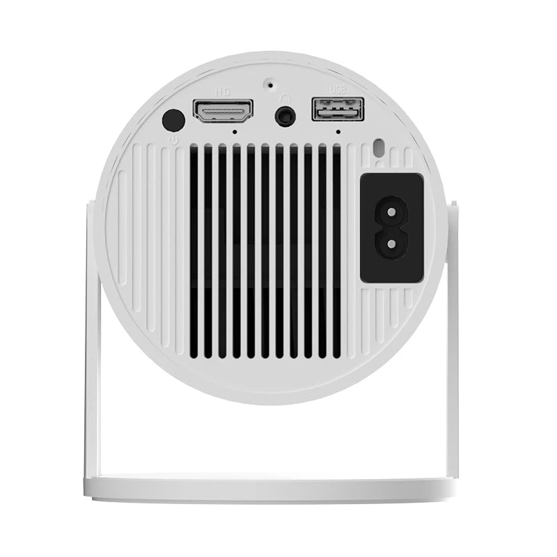 Projector For Android 12 Wifi 120ANSI lumens BT5.2 720P 1280*620P Home Cinema Outdoor Small-scale Projetor 180° Degree Rotation