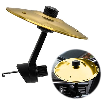 Car Crash Cymbal Air Vent Car Cymbal Mini Drum for Music Lovers Suitable for All Types of Vehicles