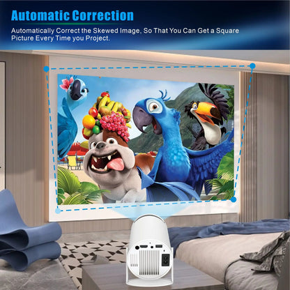 Projector 4K Android 11 Dual Wifi6 290ANSI Allwinner H713 BT5.0 1080P 1280*720P Home Cinema Outdoor Projetor