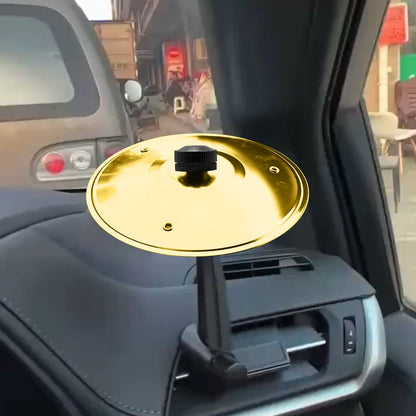 Car Crash Cymbal Air Vent Car Cymbal Mini Drum for Music Lovers Suitable for All Types of Vehicles