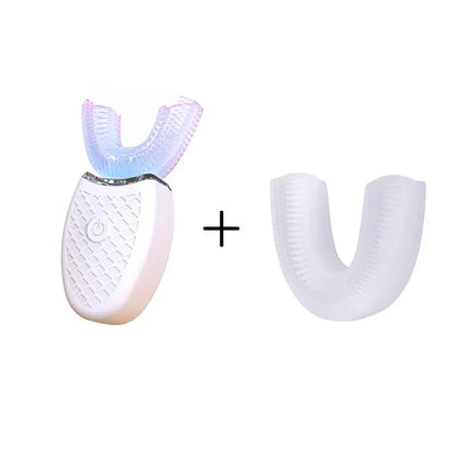 U Shape Degrees Intelligent Electric Toothbrush Sonic Automatic Tooth Brush 360 Degree Cleaning USB Charge Waterproof Toothbrush