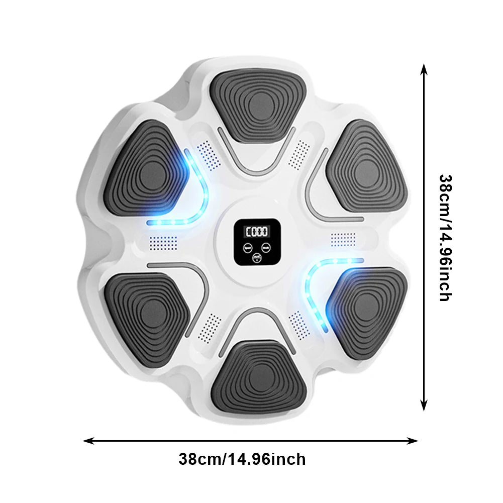 Smart Music Boxing Machine Bluetooth-Compatible Electronic Boxing Target Boxing Training Punching Equipment for Home Indoor Gym
