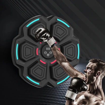 Smart Music Boxing Machine Bluetooth-Compatible Electronic Boxing Target Boxing Training Punching Equipment for Home Indoor Gym