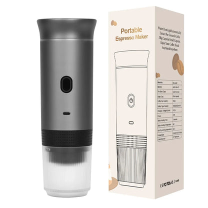 Coffee Machine Portable Wireless Electric Espresso Travel Car Home Camping Coffee Maker 3-in-1 Capsule Powder Coffee Maker