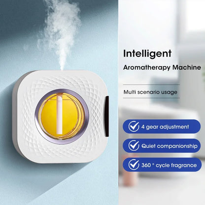 4-Speed Adjustable Digital Display Aromatherapy Diffuser Lavender Shangri-La Hilton Scent Deodorant for Bedroom Office Kitchen