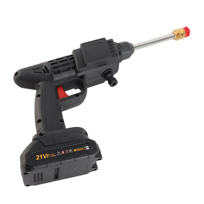 Cordless Pressure Washer, 150PSI Portable Pressure Cleaner Handheld with 6-in-1 Sprayer Battery and Charger 24V 1500mAh Recharge