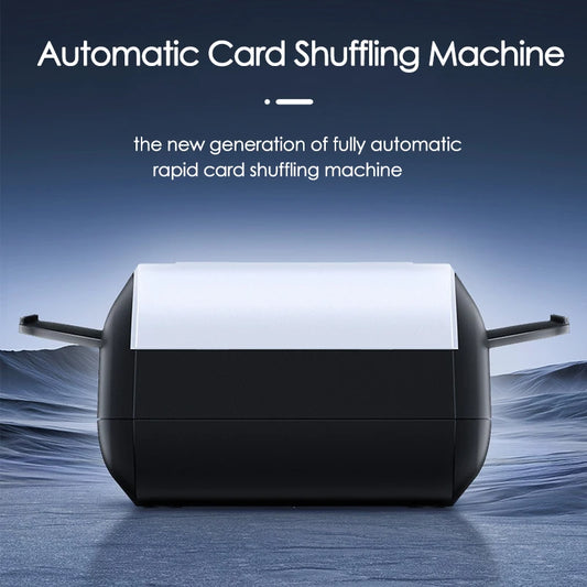 Automatic Card Shuffler 2 Decks Playing Cards Shuffling Machine Poker Card Mixer for Board Games Educational Card Game Accessory