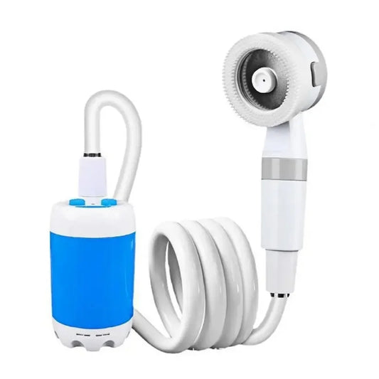Outdoor Camping Electric Shower Portable USB Rechargeable Shower with Electric Water Pump