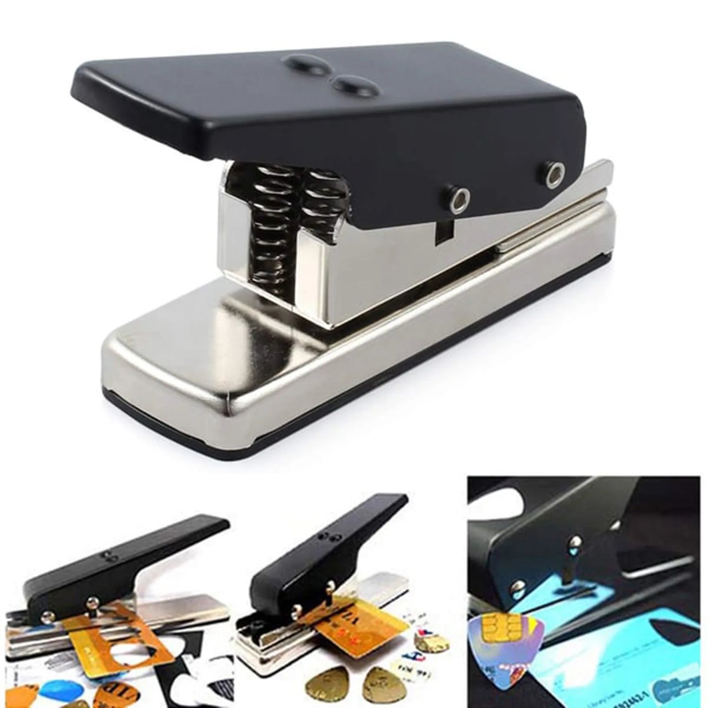 Guitar Pick Manufacturer Guitar Pick Puncher Guitar Pick Maker Stable Card Cutter Punch Guitar Plectrum Cutter DIY Own Pick