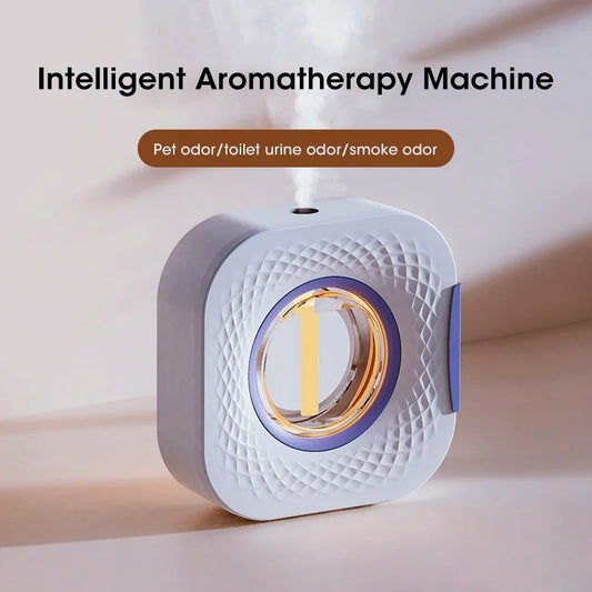 4-Speed Adjustable Digital Display Aromatherapy Diffuser Lavender Shangri-La Hilton Scent Deodorant for Bedroom Office Kitchen