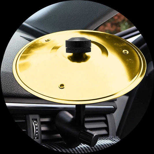 Car Crash Cymbal Air Vent Car Cymbal Mini Drum for Music Lovers Suitable for All Types of Vehicles