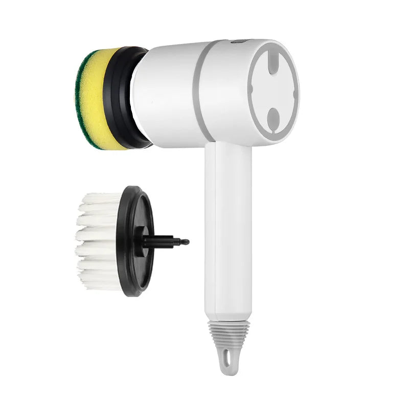 3 in 1 Electric Cleaning Brush Kitchen Dishwashing Home USB Rechargeable Electric Rotary Scrubber Household Appliances Cleanin