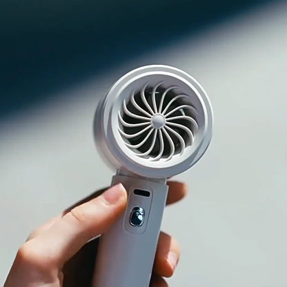 Mini Handheld Fan with 100 Speed Modes, 4000mAh Battery, One-Touch Cooling – Perfect for Office, Travel & Outdoor