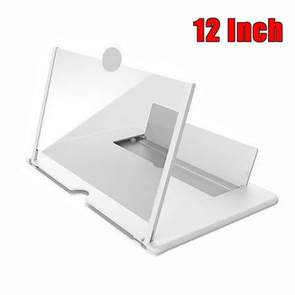 12 Inch Multi Functional HD Mobile Phone Screen Video Magnifier Screen Amplifier For Phone Holder Enlarged Screen Phone Stand