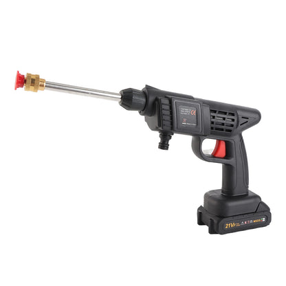 Cordless Pressure Washer, 150PSI Portable Pressure Cleaner Handheld with 6-in-1 Sprayer Battery and Charger 24V 1500mAh Recharge