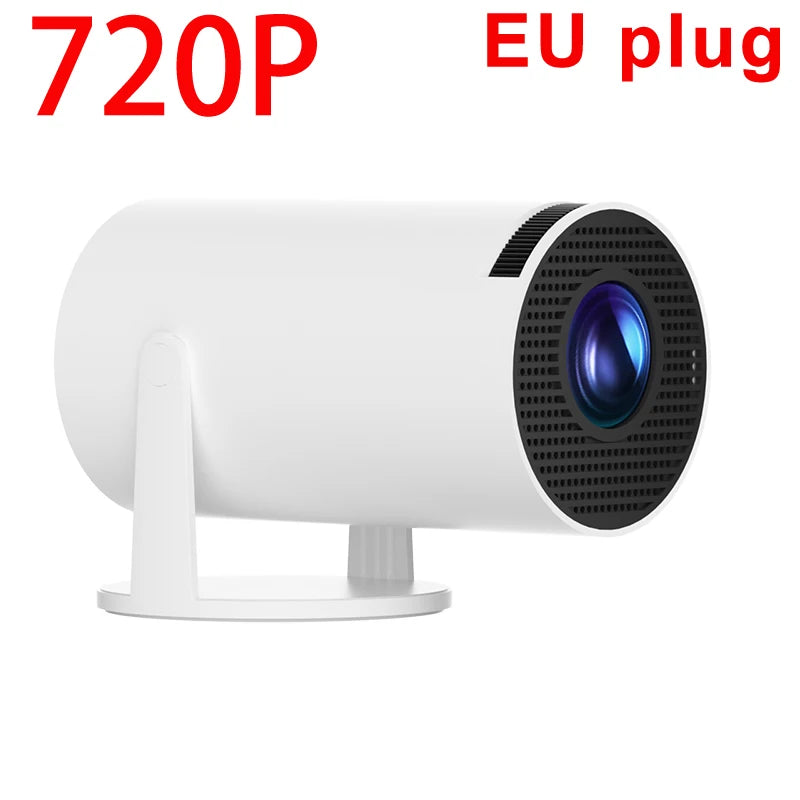 Projector For Android 12 Wifi 120ANSI lumens BT5.2 720P 1280*620P Home Cinema Outdoor Small-scale Projetor 180° Degree Rotation