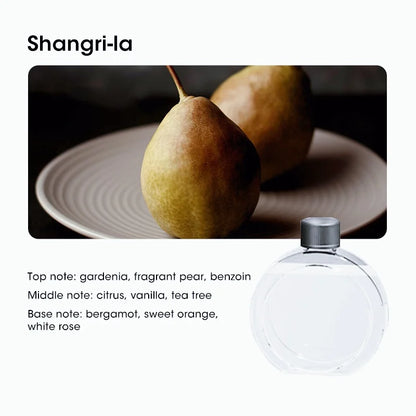 4-Speed Adjustable Digital Display Aromatherapy Diffuser Lavender Shangri-La Hilton Scent Deodorant for Bedroom Office Kitchen
