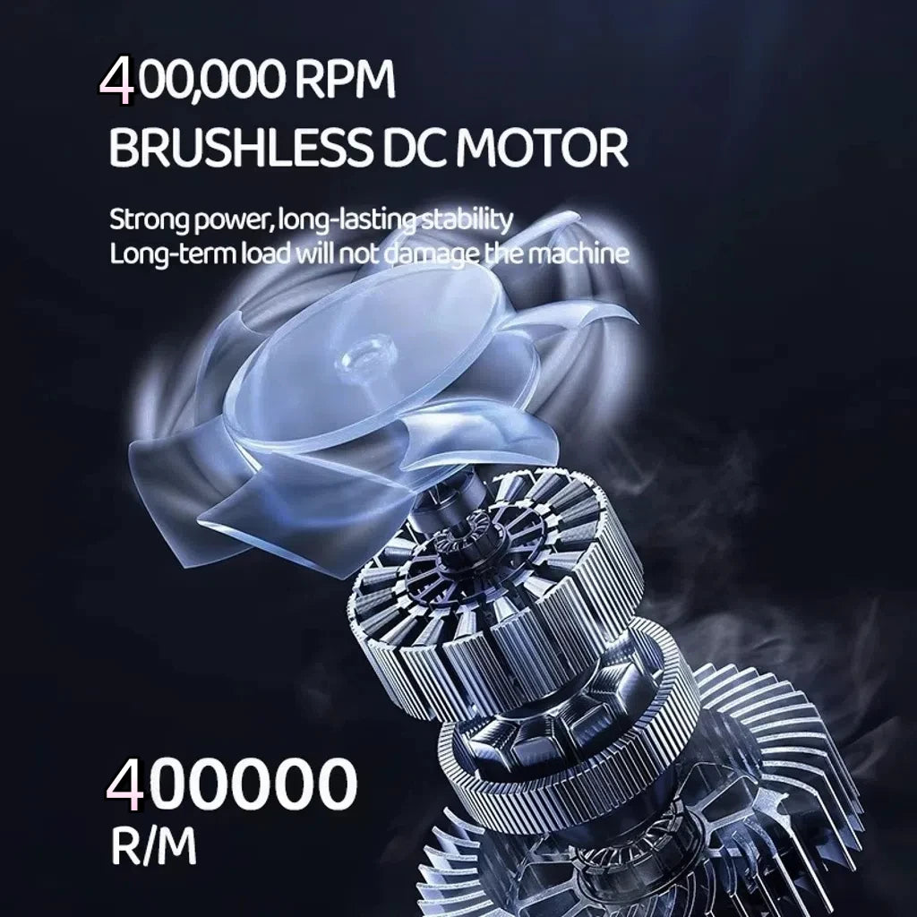 Turbo jet fan Violent Fan X6 Powerful Air Blower 200W High Power Duct Fan Mini Turbo Jet Fan 400000 RPM Strong Winds Turbo Fan